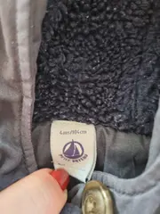 Vorschaubild 4 von Kinder Parka Jacke Mädchen Gr. 104 Navy Blau Winterjacke