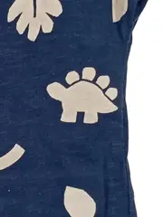 Vorschaubild 3 von Baby Strampler Kurzarm Dinosaurier Motiv Gr. 86/92 Blau