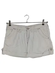 Vorschaubild 1 von Damen Shorts Gr. 28 Beige Casual Baumwolle