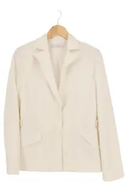 Vorschaubild 1 von Damen Blazer Gr. 38/M Weiß Elegant Business Klassisch