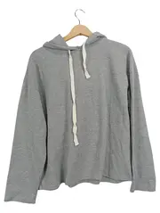 Vorschaubild 1 von Damen Kapuzenpullover Grau Gr. M Casual Herbst/Winter