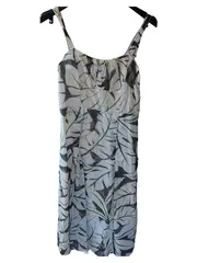 Vorschaubild 1 von Taifun Damen Sommerkleid Gr. 36 Mehrfarbig Baumwolle Florales Muster