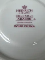 Vorschaubild 3 von Aragon Unterteller Untertasse Weiß Modern Porzellan