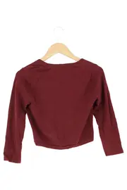 Vorschaubild 2 von Damen Strickjacke Rot XS/32 Casual Bolero 3/4-Arm