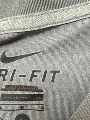 Vorschaubild 5 von Dri-Fit Herren Sport Shirt Grau Gr. L