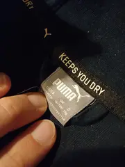 Vorschaubild 2 von Trainingsjacke Kapuzenjacke Kinder Gr. 176 Grau Meliert Sportjacke