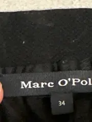 Vorschaubild 4 von Stoffhose Damen Gr. 34 Schwarz Business Baumwolle Viskose