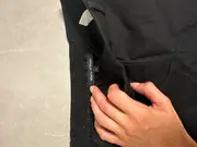 Vorschaubild 5 von Stoffhose Damen Gr. 34 Schwarz Business Baumwolle Viskose