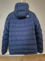Vorschaubild 2 von Daunenjacke Herren Gr. S Blau Kapuze Winterjacke