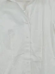 Vorschaubild 2 von Damen Hemdbluse Body Langarm Weiß Business Gr. UNI
