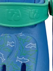 Vorschaubild 2 von Clogs Badeschuhe Kinder Gr. 24 Blau Tiermotiv Synthetik