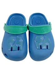 Vorschaubild 1 von Clogs Badeschuhe Kinder Gr. 24 Blau Tiermotiv Synthetik