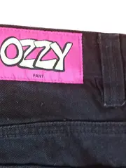 Vorschaubild 7 von Ozzy Herren Jeans Straight Leg Hose 32x32 Schwarz Streetwear