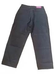 Vorschaubild 2 von Ozzy Herren Jeans Straight Leg Hose 32x32 Schwarz Streetwear