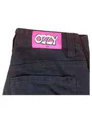 Vorschaubild 3 von Ozzy Herren Jeans Straight Leg Hose 32x32 Schwarz Streetwear