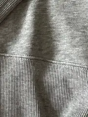 Vorschaubild 7 von Herren Sweatshirt Grau L Logo-Print Baumwolle Polyester