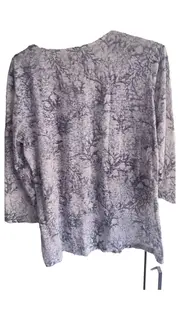 Vorschaubild 2 von Damen Langarmshirt Gr. 40/L Mehrfarbig Casual