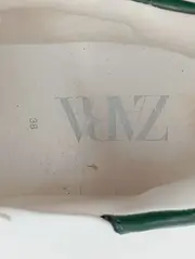 Vorschaubild 3 von Damen Sneaker low Gr. 38 Weiß Grün Casual Freizeitschuh