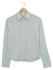 Vorschaubild 1 von Damen Hemdbluse M Blau Kariert Baumwolle