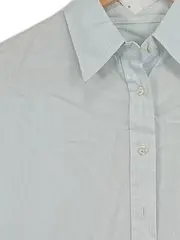 Vorschaubild 2 von Damen Hemdbluse M Blau Kariert Baumwolle