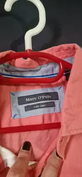 Vorschaubild 5 von Herren Leinen Hemd Kurzarm Rot XL Casual Freizeit