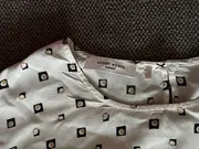 Vorschaubild 2 von Damen Bluse Gr. 40/L Weiß Grafisch Viskose Modern