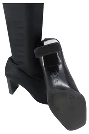 Vorschaubild 3 von Damen Stiefel 36 Schwarz Elegant Stretch Overknee Blockabsatz