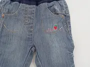Vorschaubild 5 von Mädchen Jeans Shorts Erdbeer-Applikation Gr. 50-53 Blau Casual