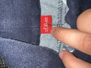 Vorschaubild 7 von Mädchen Jeans Shorts Erdbeer-Applikation Gr. 50-53 Blau Casual