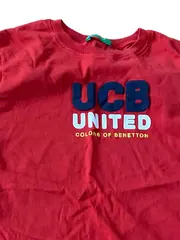 Vorschaubild 3 von Kinder T-Shirt Gr. 116 Rot Casual Logo-Print