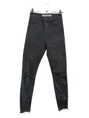 Vorschaubild 1 von Damen Destroyed Jeans W28/36 Schwarz Casual Skinny Fit