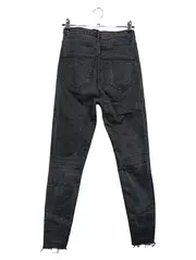 Vorschaubild 2 von Damen Destroyed Jeans W28/36 Schwarz Casual Skinny Fit