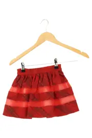 Vorschaubild 1 von MINI Mädchen Volantrock Gr. 92 Rot Kariert Modern