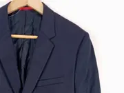Vorschaubild 3 von Herren Sakko Gr. 52/XL Business Blau Wolle