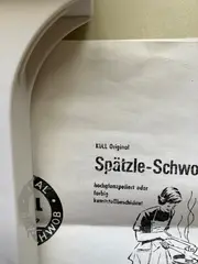 Vorschaubild 4 von KULL Original Spätzle-Schwob Spätzlepresse Kartoffelpresse Weiß Blau