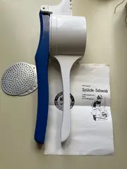 Vorschaubild 1 von KULL Original Spätzle-Schwob Spätzlepresse Kartoffelpresse Weiß Blau