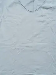 Vorschaubild 5 von Damen T-Shirt V-Ausschnitt Kurzarm Hellblau Gr. S