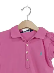 Vorschaubild 6 von Mädchen Poloshirt Rosa Gr. 116 (6x) Baumwolle