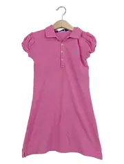Vorschaubild 1 von Mädchen Poloshirt Rosa Gr. 116 (6x) Baumwolle