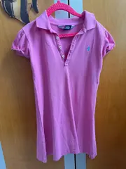 Vorschaubild 2 von Mädchen Poloshirt Rosa Gr. 116 (6x) Baumwolle