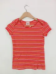 Vorschaubild 2 von Kinder T-Shirt gestreift Mehrfarbig Gr. 140/146 Kurzarm