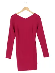 Vorschaubild 1 von Damen Freizeitkleid Gr. 38/M Rosa Elegant Klassisch Cut-Outs