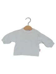 Vorschaubild 1 von Baby Butt Langarmshirt Gr. 56 Hellblau Baumwolle Baby Pullover