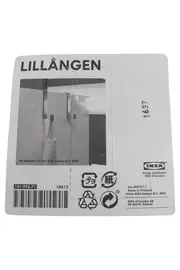 Vorschaubild 1 von LILLÅNGEN Handtuchhalter Grau Metall Minimalistisch Modern Bad Küche