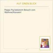 Vorschaubild 3 von Peppa Wutz Weihnachtsbuch Besuch vom Weihnachtsmann Hardcover Toggo Lino Deutsch