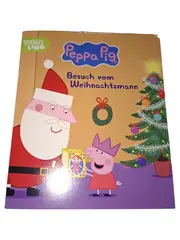 Vorschaubild 1 von Peppa Wutz Weihnachtsbuch Besuch vom Weihnachtsmann Hardcover Toggo Lino Deutsch