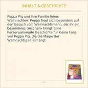 Vorschaubild 4 von Peppa Wutz Weihnachtsbuch Besuch vom Weihnachtsmann Hardcover Toggo Lino Deutsch