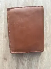 Vorschaubild 3 von Geldbörse Herren Leder Braun Business Portemonnaie Uni Logo
