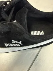 Vorschaubild 3 von Herren Sneaker Low Schwarz Wildleder Größe 42 Sportschuh