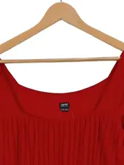 Vorschaubild 2 von Empirekleid Rot Gr. 40 Elegant Festlich Kurzarm Polyester